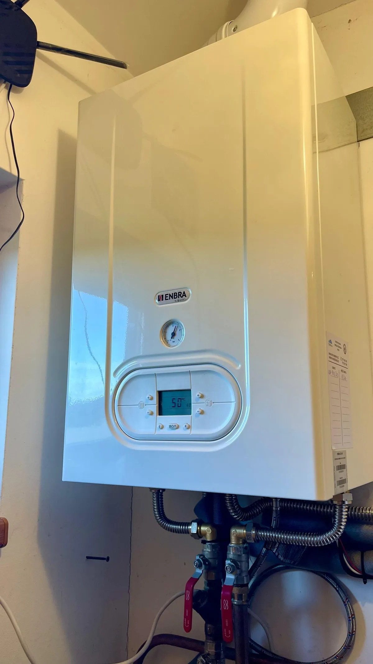 Instalace kondenzačního kotle